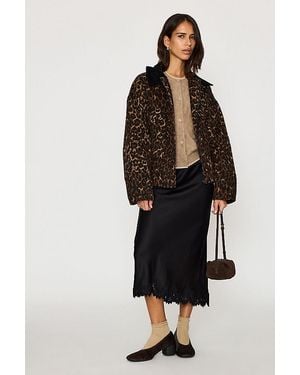 By Anthropologie Suede Barrel Bag - Black