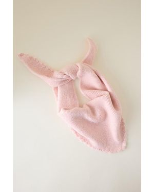 Anthropologie Small Scallop Triangle Scarf - Pink