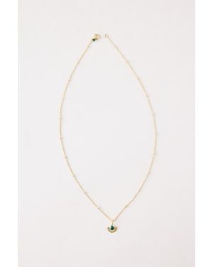 Enamel Copenhagen Soleil Necklace - White