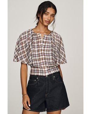 Maeve Cape Top - Multicolour