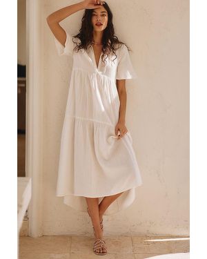 Celandine The Kallie Flowy Midi Dress - Natural