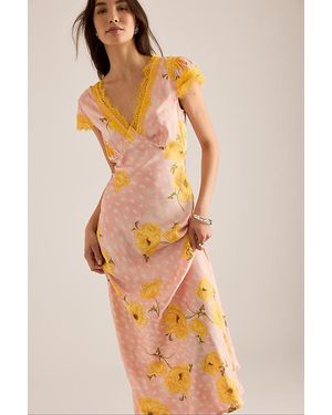 Never Fully Dressed Poppy Olivia Maxi Dress - Orange