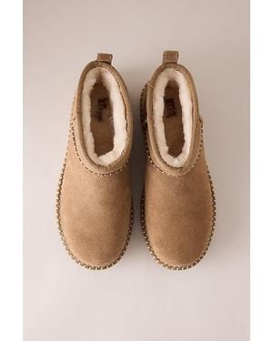 UGG Stitch Classic Ultra Mini Boot - Natural