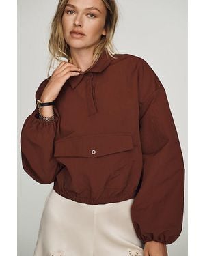 Daily Practice Bubble Anorak Jacket - Brown
