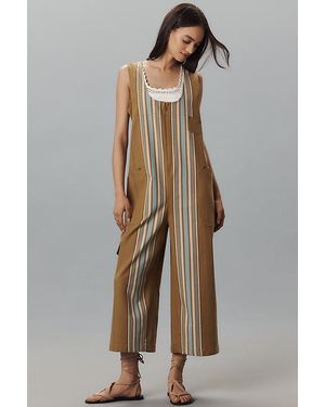 Pilcro Front-Zip Utility Overalls - Multicolour