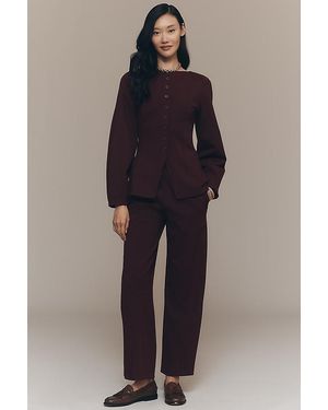 ALIGNE Bonnie Ponte Blazer - Blue