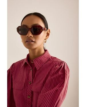 Jimmy Fairly The Portofino Sunglasses - Red