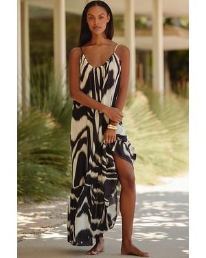 Celandine The Malika Printed Gauze Maxi Dress By - Multicolour