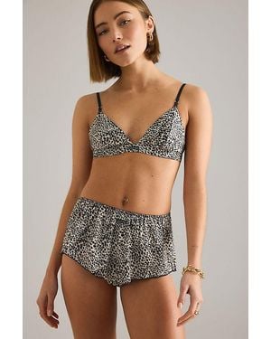 Calvin Klein Animal Print Shorts - Multicolour