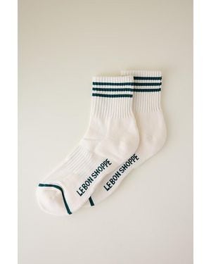 LE BON SHOPPE Girlfriend Socks - White