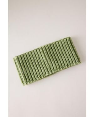 By Anthropologie Knitted Headband - Green