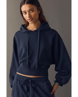 Daily Practice Drawstring Hoodie - Blue