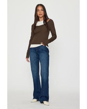 Pistola Dakota High-Rise Bootcut Jeans - Blue