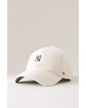 '47 Yankees Cord Base Runner Baseball Cap - Natural