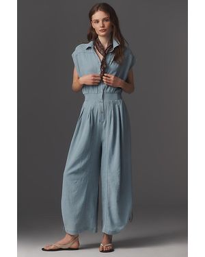 By Anthropologie Parachute Jumpsuit - Grey
