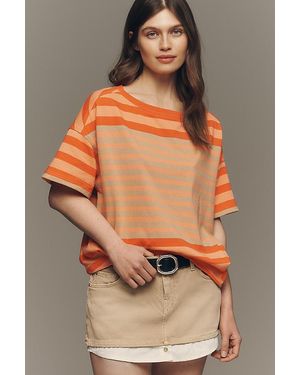 Maeve Fisherman Stripe T-Shirt - Multicolour