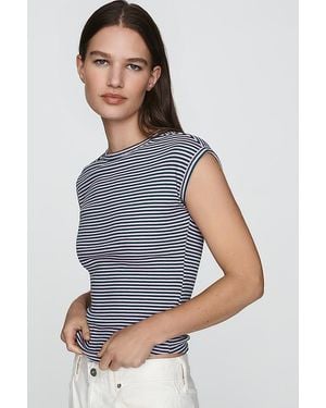 Maeve The Betty Crew-Neck Baby Muscle T-Shirt By - Green