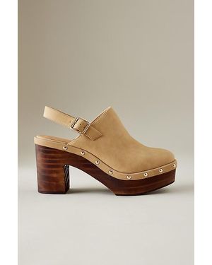 Matisse Heeled Clogs - Natural