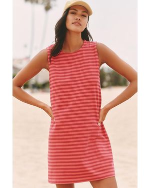 Celandine Mini Shift Dress - Red