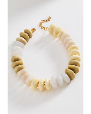 By Anthropologie Chunky Necklace - White