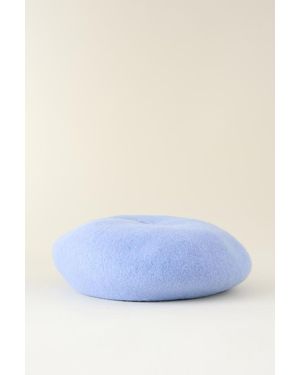 By Anthropologie Wool Beret - Blue