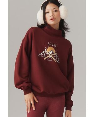 The Upside Clement Graphic Sweatshirt - Red