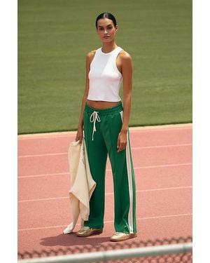 Daily Practice by Anthropologie Side-Stripe Track Trousers - Green