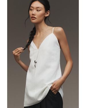 Mare Mare V-Neck Tunic Tank Top - Grey