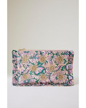 Elizabeth Scarlett Rebirth Ruffle Pouch - Grey