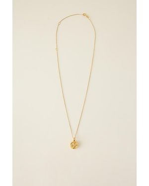 Tilly Sveaas Moi & Toi Disc Chain Necklace - Natural