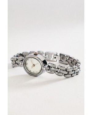 By Anthropologie Braided Metal Watch - Metallic