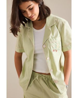Helmstedt Fiona Short-Sleeve Shirt - Green
