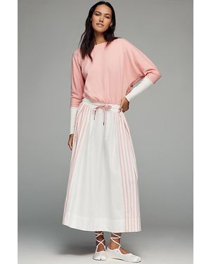 Daily Practice Twofer Long-Sleeve Maxi Dress - Pink