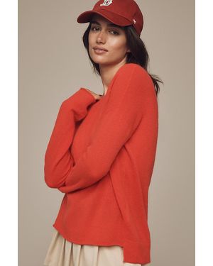 Maeve Relaxed Cashmere Jumper - Red