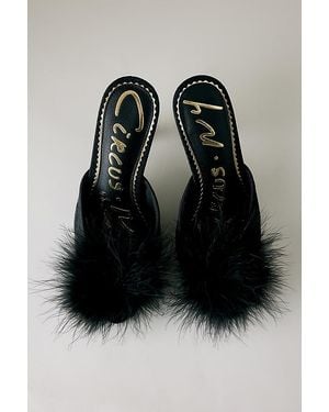 Circus by Sam Edelman Glenda Fluff Heels - Black