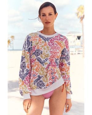 Celandine Relaxed Crew-Neck Sweatshirt - Multicolour