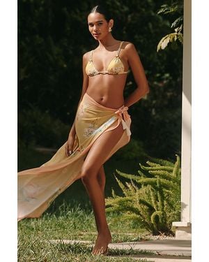MALAI Musk Tassel Sarong - Green