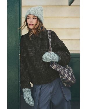 By Anthropologie Chunky Knit Beanie - Green