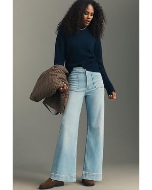 Maeve The Colette Full-Length Wide-Leg Jeans By - Blue
