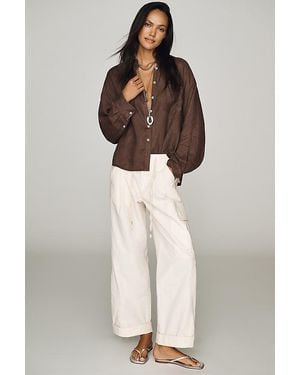 Pilcro Cade Utility Chino Trousers - White