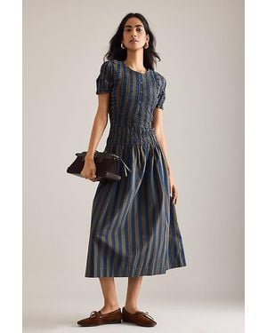 Damson Madder Sienna Midi Dress - Multicolour