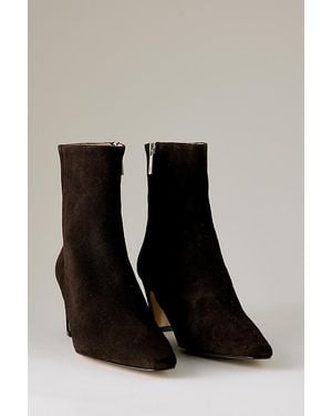 Flattered Xena Suede Boots - Brown