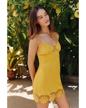 Celandine Skandi Shift Dress - Yellow