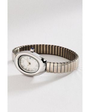 Anthropologie Bubble Stretch Watch - Metallic