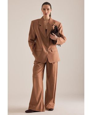 Gestuz Paula Relaxed Blazer - Natural