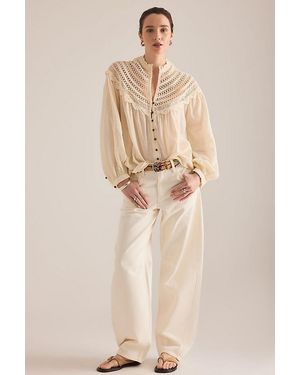 Levi's Baggy Dad Barrel Jeans - Natural