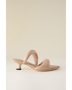 JW PEI Sara Mule Heels - Natural