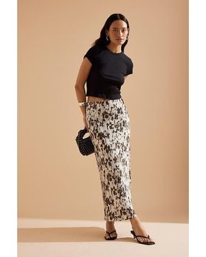 Samsøe & Samsøe Saagneta Slim Maxi Skirt - Natural
