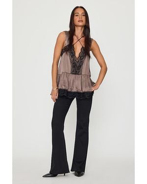 Pistola Kinsley Mid-Rise Flare Jeans - Blue