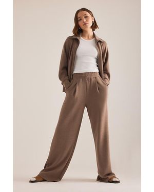 Varley The Extra Wide-Leg 29.5 Trousers - Natural